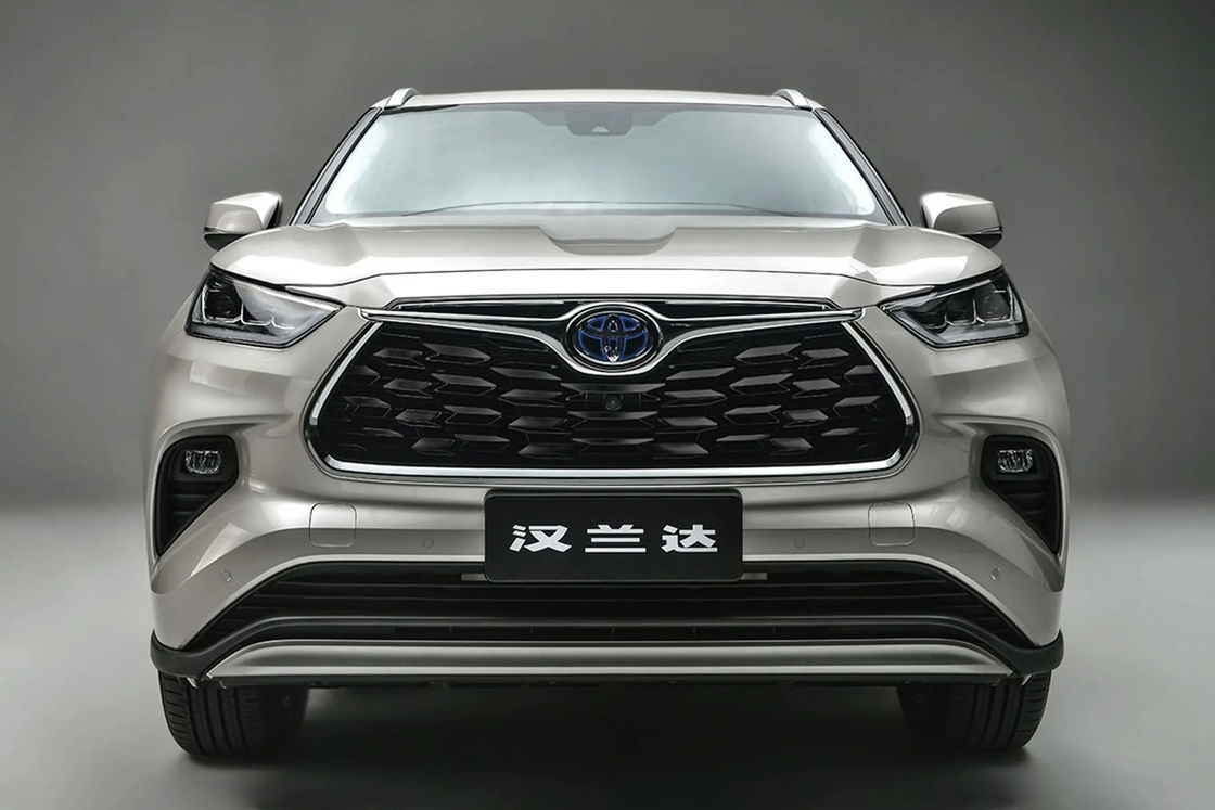 4ドア5座トヨタハイランダー 車 燃料ターボ電源とハイブリッドシステム