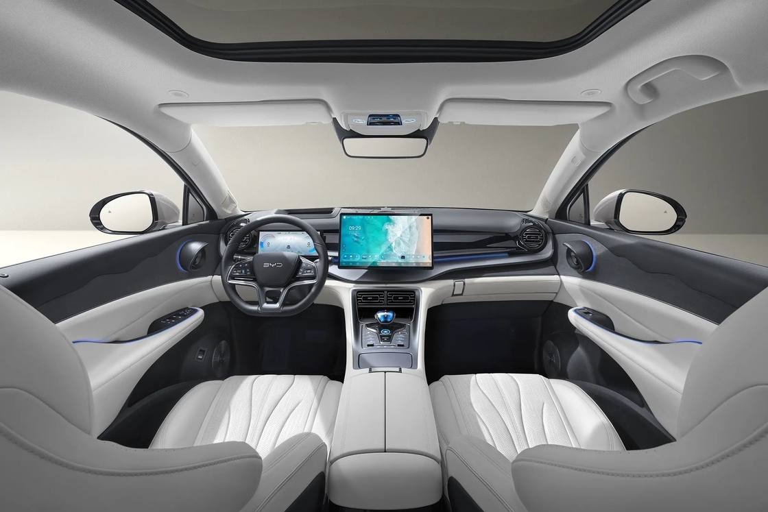 BYD電動車フリゲート07 グロリー・エディション 六角形デザイン シェル 白内装色