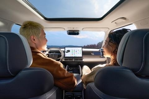 150km/h 左方向チェリー電気自動車 iCAR 03 快適な運転体験