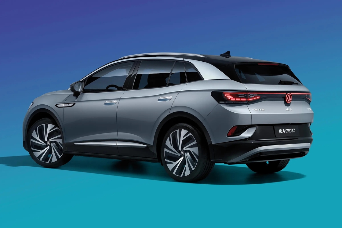 フォルクスワーゲン ID.4 直感的な制御と大きなインフォテインメントディスプレイの電気SUV