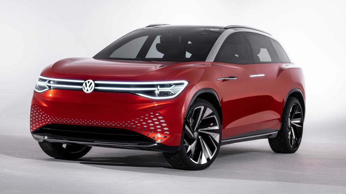 VW ID6 SUV 新型電気自動車 フォルクスワーゲン用の7人座用ID 6 Crozz PRO電気自動車