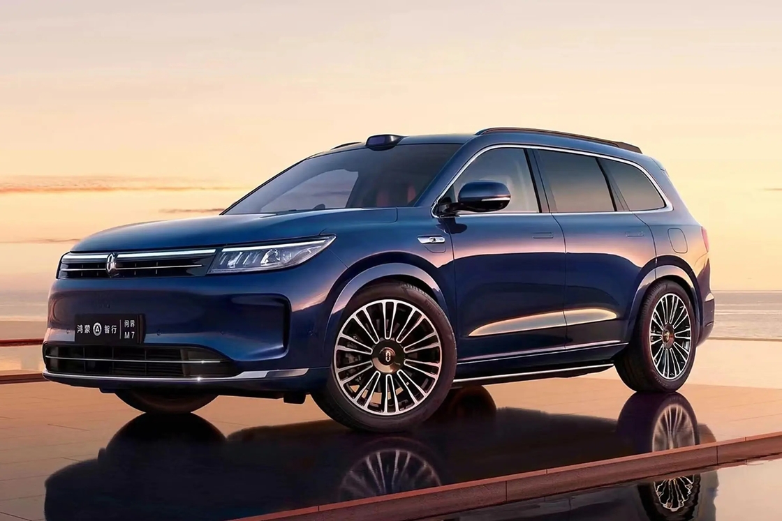 2024 Aito Wenjie M7 純電気自動車 高級SUV 1.5T ロングレンジ AITO M5 M7 M9 ストック