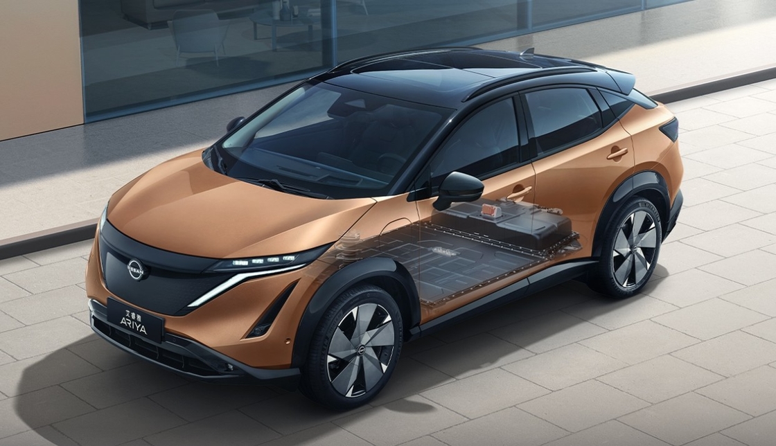 英語版 DC 急速充電 高速モーター アリア インテリジェント 高級SUV 純電気自動車