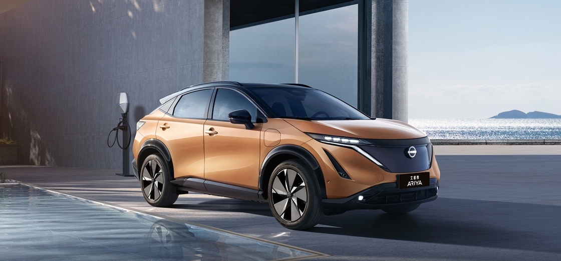 英語版 DC 急速充電 高速モーター アリア インテリジェント 高級SUV 純電気自動車