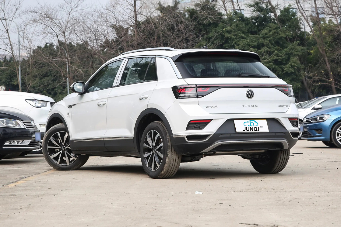 ホットセール 2024 中古 VW T-Roc 280 Tsi コンパクトSUV ガソリン車 1.4t ガソリン車 マックススピード 200 Km/H 5席車