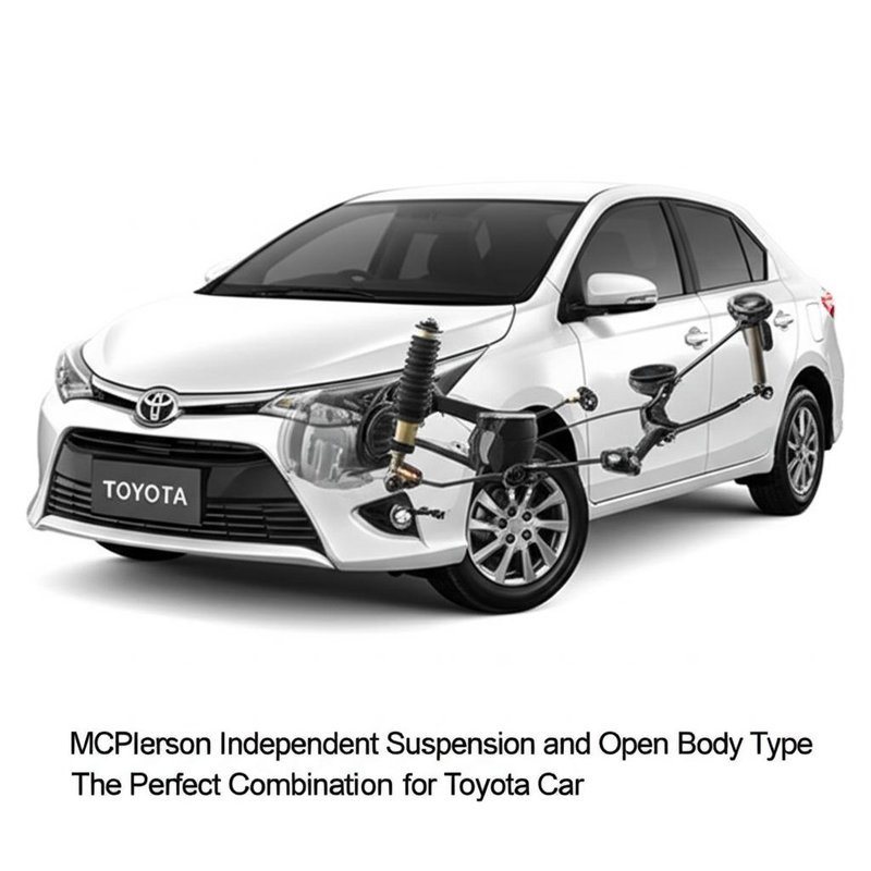 マクファーソンストラット独立懸架とオープンボディタイプのトヨタ車の完璧な組み合わせ